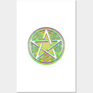 Magic star knot Posters and Art